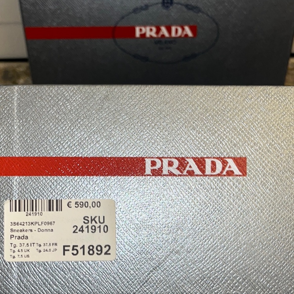 PRADA “America’s Cup” Rubber Trimmed Technical Mesh Slip-On Sneaker - Picture 2 of 7